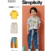 Simplicity Sewing Pattern Toddlers' Hooded T-Shirt and Jeans (PDF) 19 Simplicity Sewing Pattern Toddlers' Hooded T-Shirt and Jeans (PDF)