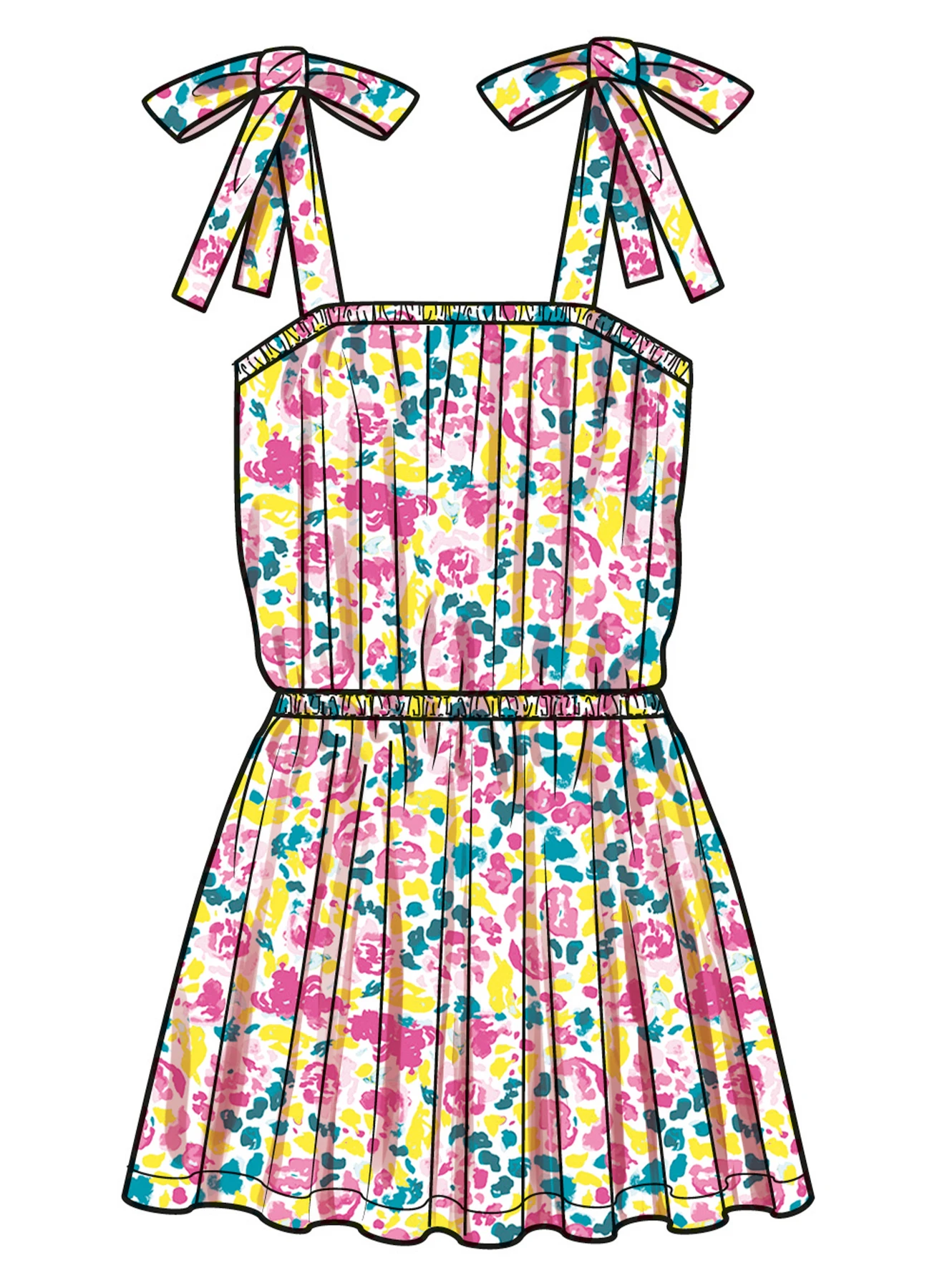 Simplicity Sewing Pattern Children's and Girls Tops, Skirts, and Dresses 7 Simplicity Sewing Pattern Children's and Girls Tops, Skirts, and Dresses