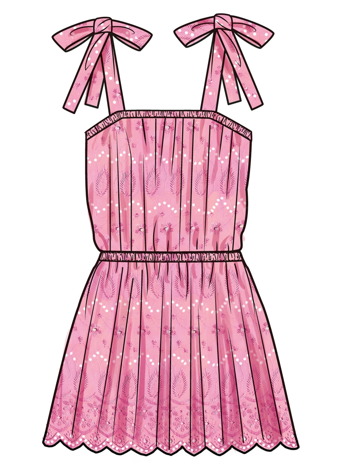 Simplicity Sewing Pattern Children's and Girls Tops, Skirts, and Dresses 8 Simplicity Sewing Pattern Children's and Girls Tops, Skirts, and Dresses