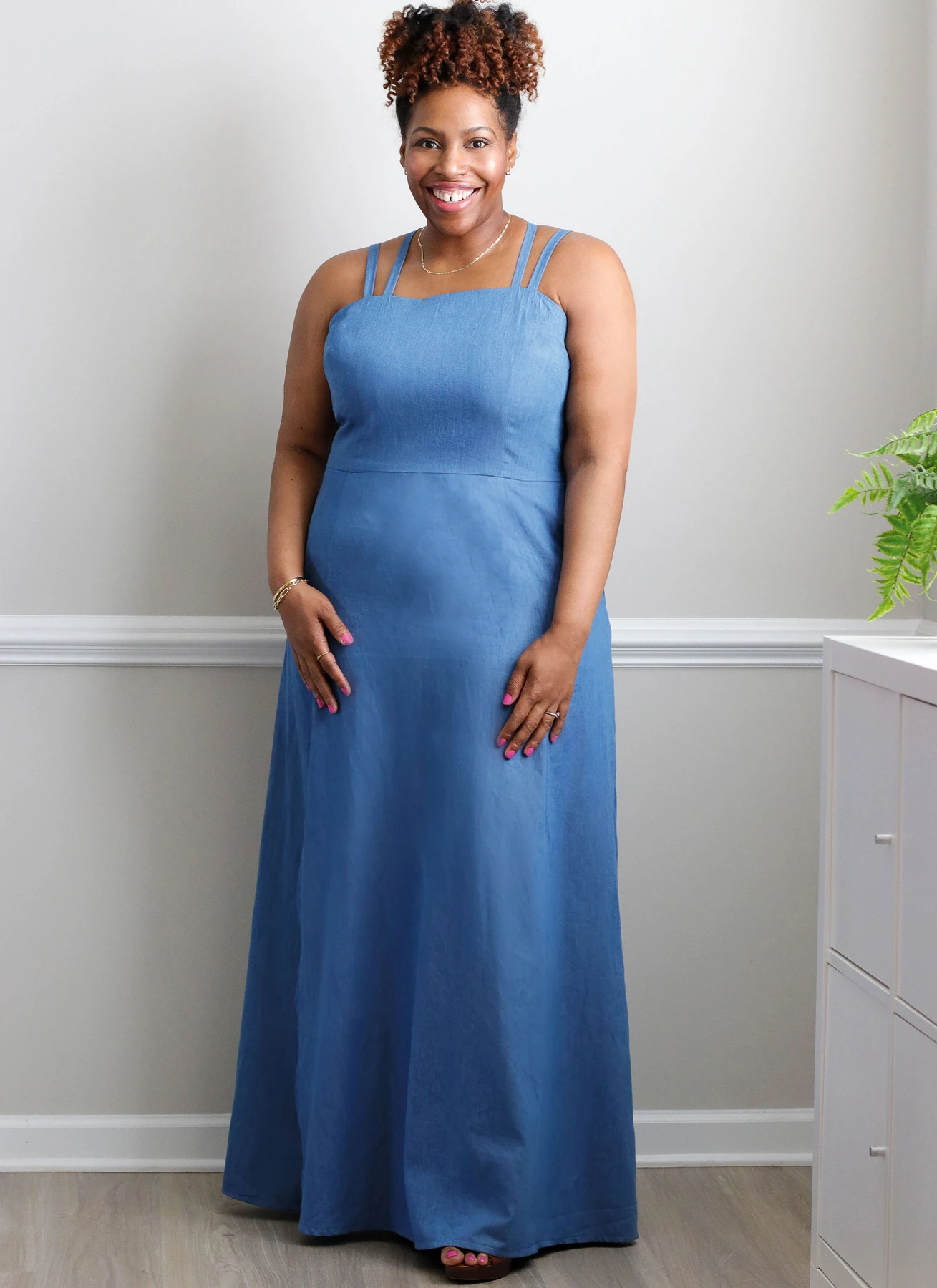 Know Me Sewing Pattern Misses' and Women's Dress in Two Lengths 3 Know Me Sewing Pattern Misses' and Women's Dress in Two Lengths