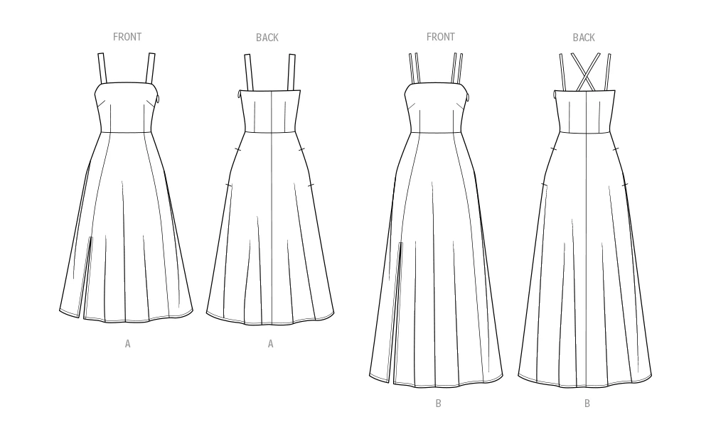 Know Me Sewing Pattern Misses' and Women's Dress in Two Lengths 7 Know Me Sewing Pattern Misses' and Women's Dress in Two Lengths
