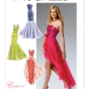 McCall's Sewing Pattern Misses' Formal Flounce Dresses
