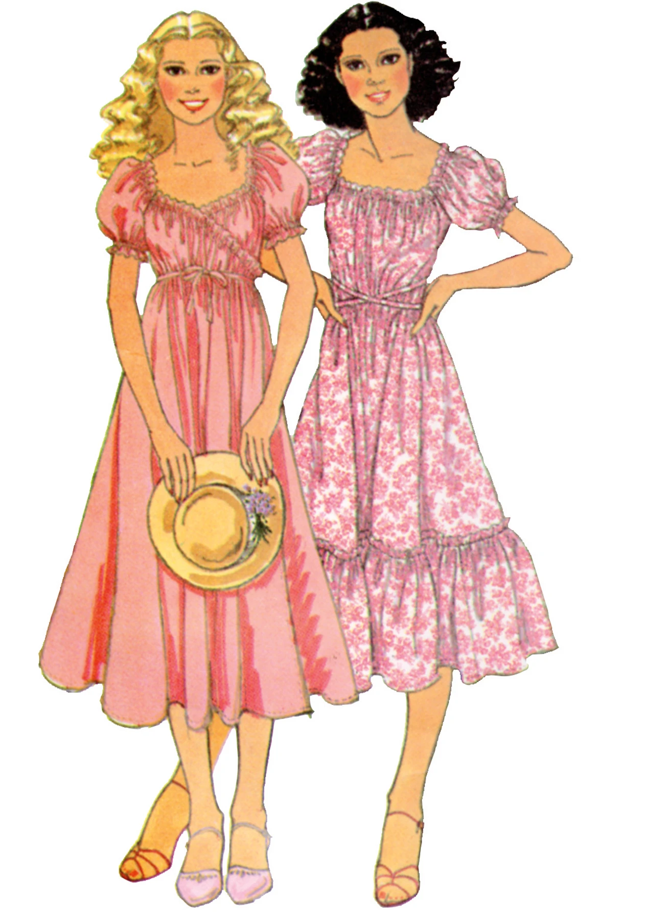 McCall's Sewing Pattern 1970s Misses' Vintage Wrap Dress by Laura Ashley 3 McCall's Sewing Pattern 1970s Misses' Vintage Wrap Dress by Laura Ashley