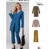 New Look Sewing Pattern Misses' Cardigans and Pants 13 New Look Sewing Pattern Misses' Cardigans and Pants