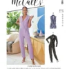 McCall's Sewing Pattern Misses' Jumpsuits (PDF)