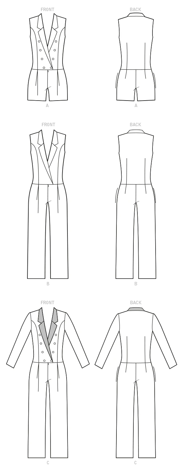 McCall's Sewing Pattern Misses' Jumpsuits (PDF) 6 McCall's Sewing Pattern Misses' Jumpsuits (PDF)