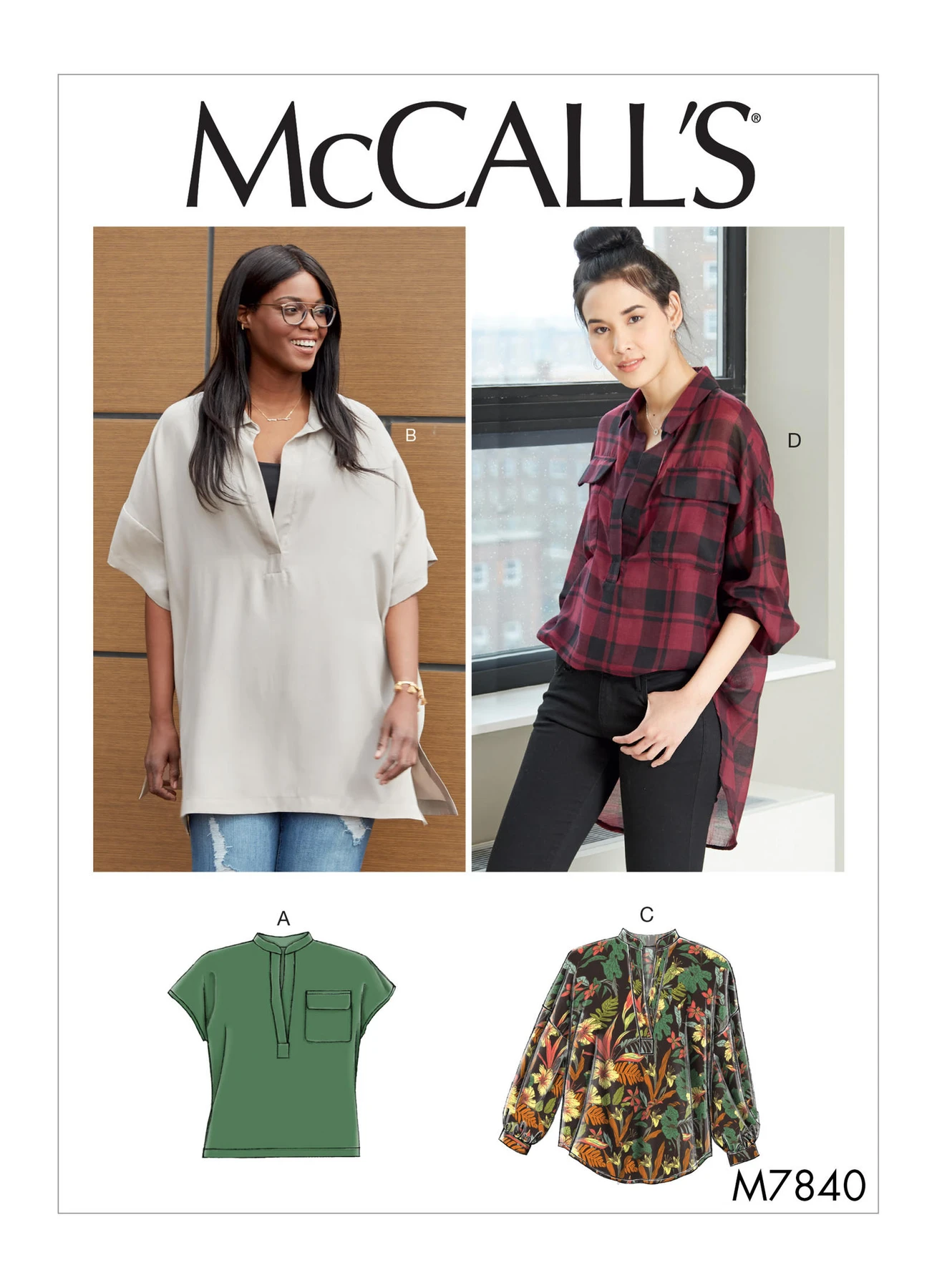McCall's Sewing Pattern Misses'/Women's Tops (PDF) 1 McCall's Sewing Pattern Misses'/Women's Tops (PDF)