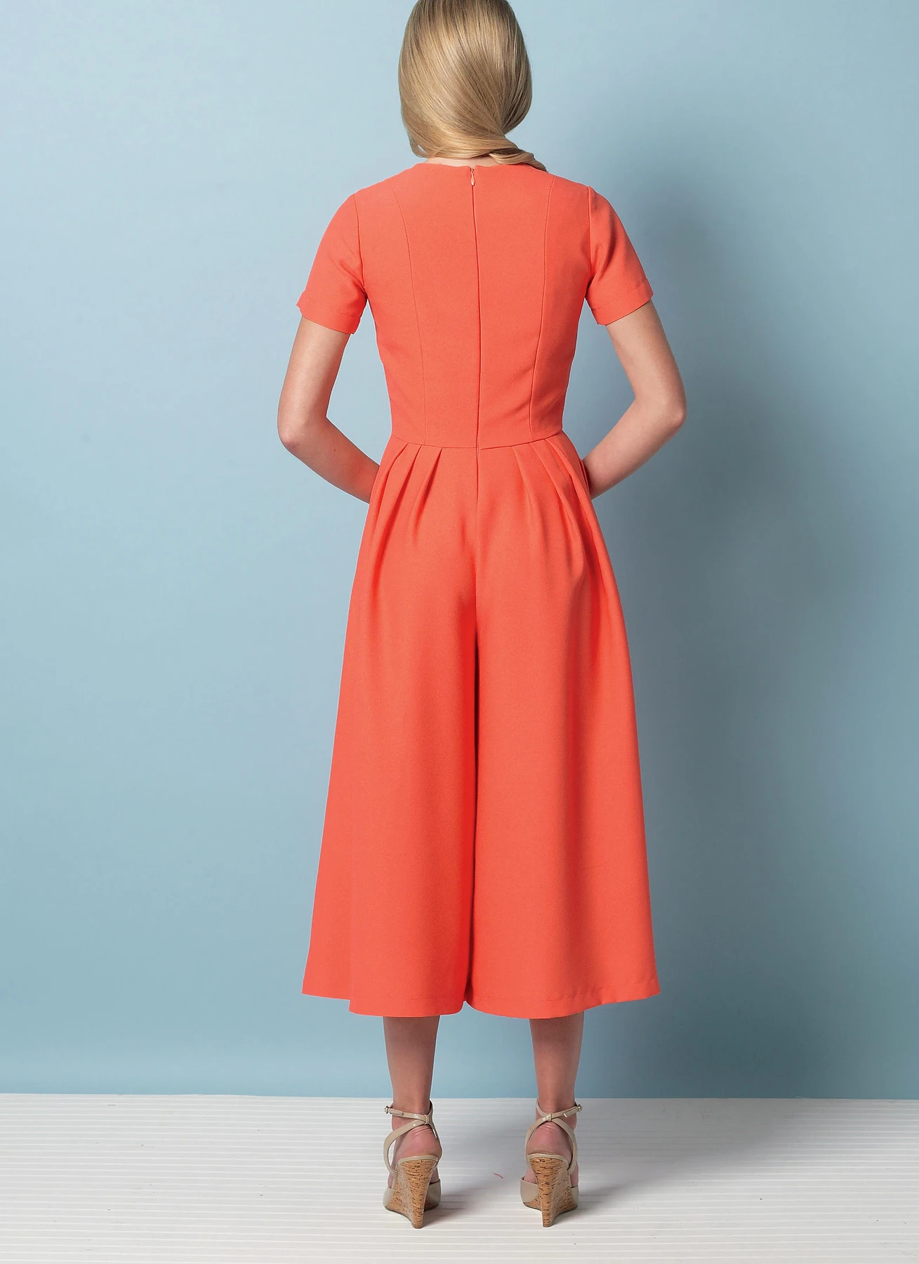 Vogue Patterns Misses'/Misses' Petite Gathered Dress and Pleated Jumpsuit 3 Vogue Patterns Misses'/Misses' Petite Gathered Dress and Pleated Jumpsuit