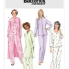 Butterick Sewing Pattern Misses'/Misses' Petite Button-Loop Jacket, Robe, Top, Tunic and Pants (PDF) 8 Butterick Sewing Pattern Misses'/Misses' Petite Button-Loop Jacket, Robe, Top, Tunic and Pants (PDF)