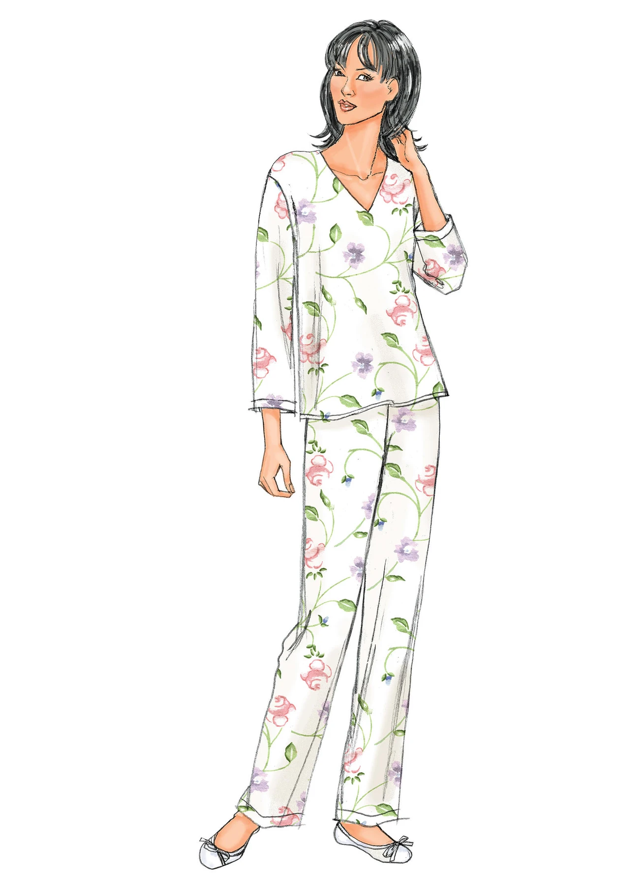 Butterick Sewing Pattern Misses'/Misses' Petite Button-Loop Jacket, Robe, Top, Tunic and Pants (PDF) 5 Butterick Sewing Pattern Misses'/Misses' Petite Button-Loop Jacket, Robe, Top, Tunic and Pants (PDF)