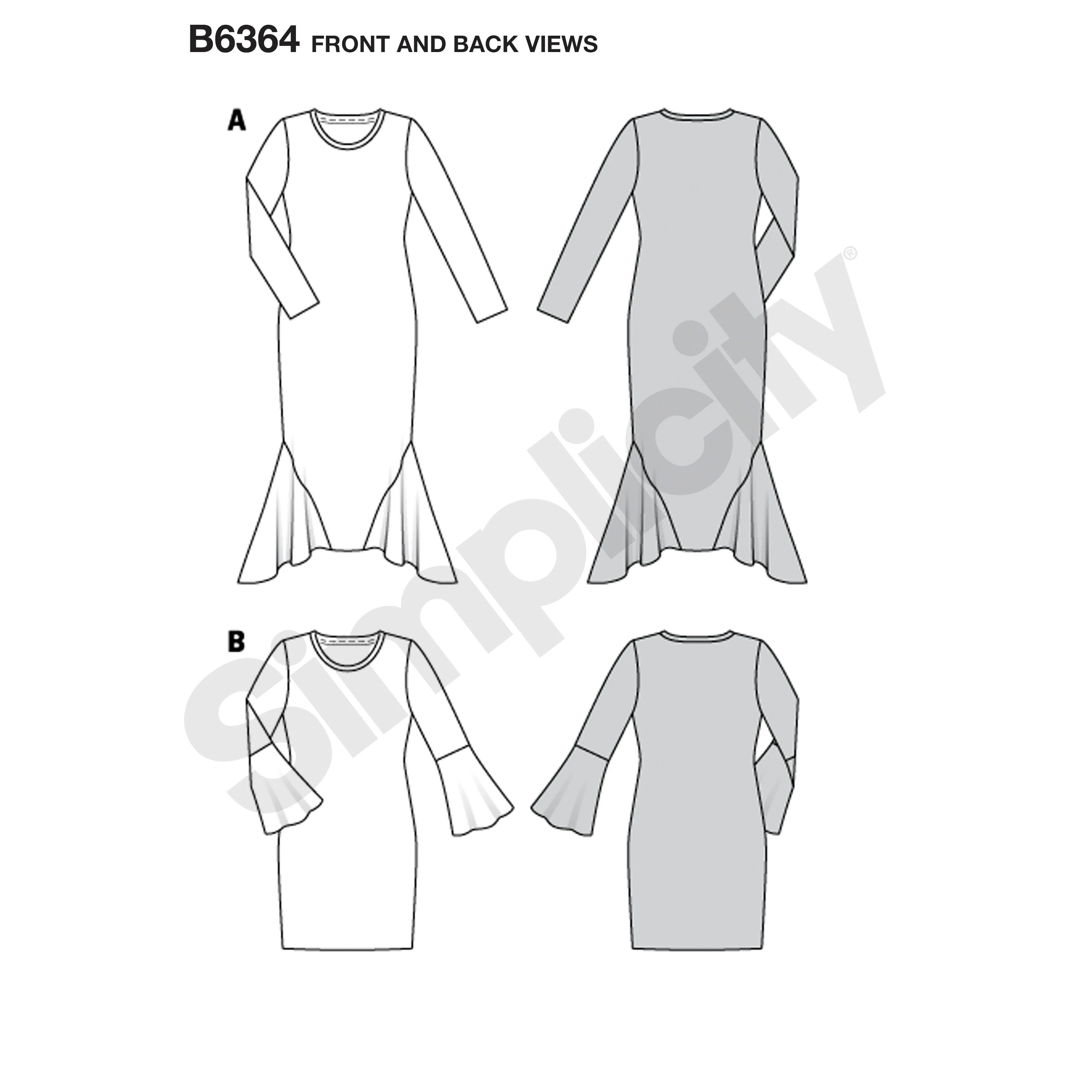 Burda Style Sewing Pattern Misses' Dresses 5 Burda Style Sewing Pattern Misses' Dresses