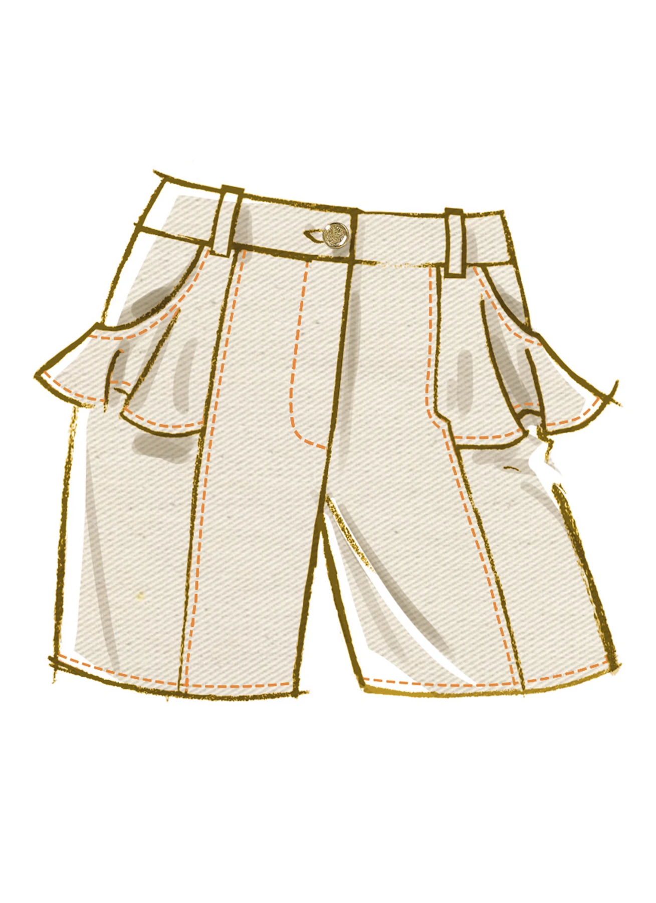 McCall's Sewing Pattern Misses' Shorts and Jeans (PDF) 3 McCall's Sewing Pattern Misses' Shorts and Jeans (PDF)