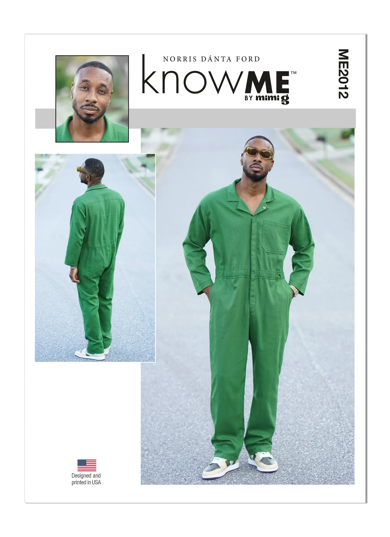 Know Me Sewing Pattern Men's Jumpsuit by Norris Dnta Ford (PDF) 1 Know Me Sewing Pattern Men's Jumpsuit by Norris Dnta Ford (PDF)