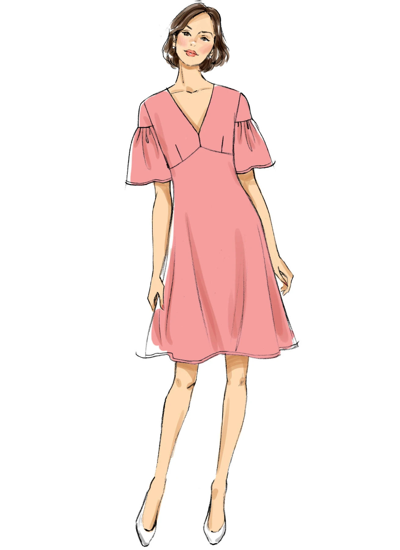 Butterick Sewing Pattern Misses'/Misses' Petite Dress 3 Butterick Sewing Pattern Misses'/Misses' Petite Dress