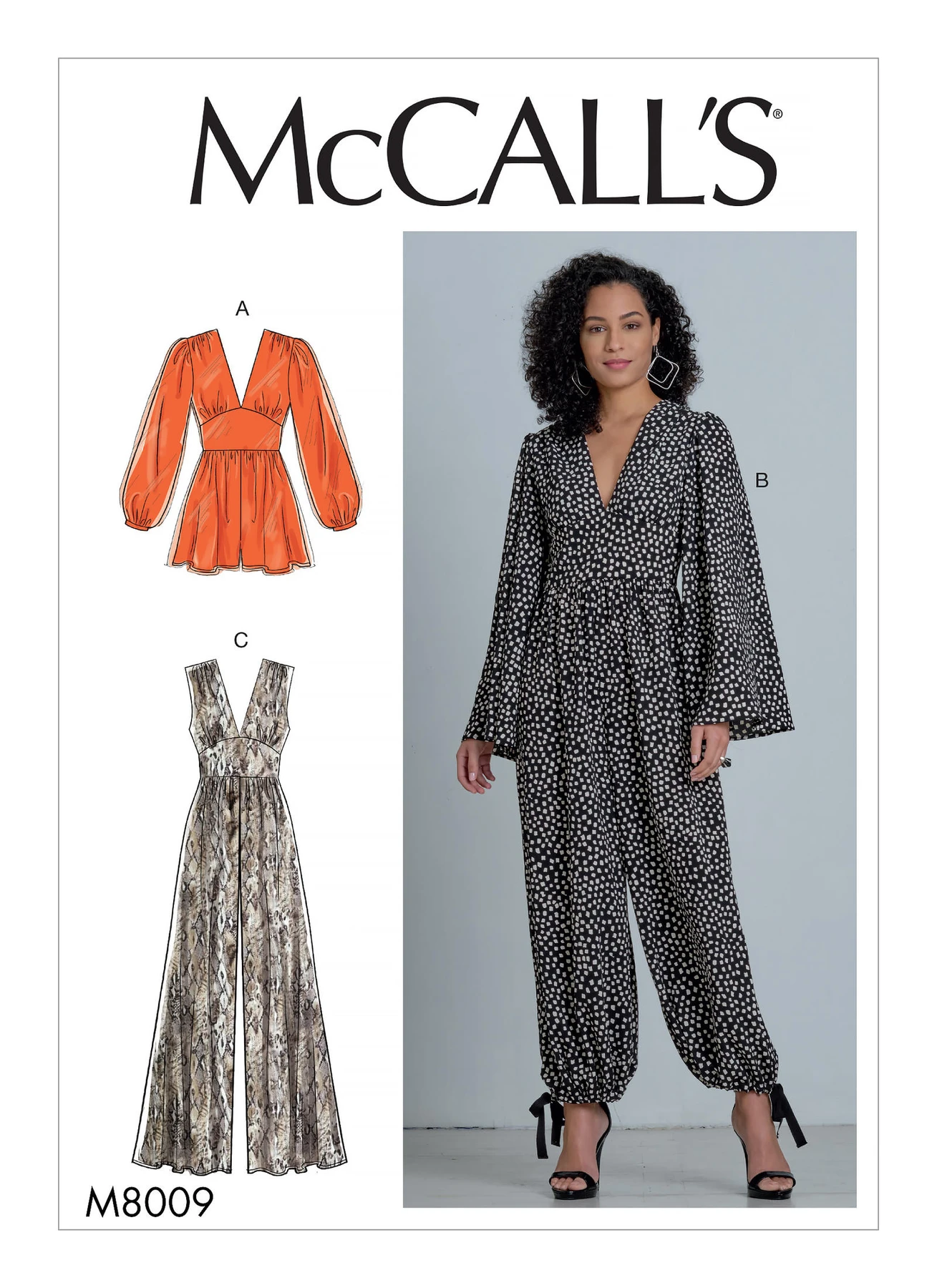 McCall's Sewing Pattern Misses' Romper and Jumpsuits 1 McCall's Sewing Pattern Misses' Romper and Jumpsuits