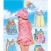 Butterick Sewing Pattern Infants' Rompers, Jumper, Panties and Bucket Hat 23 Butterick Sewing Pattern Infants' Rompers, Jumper, Panties and Bucket Hat