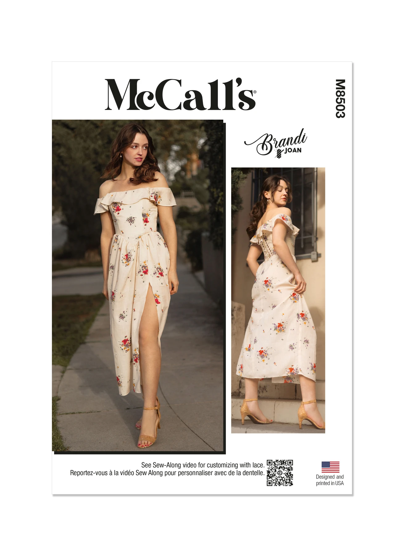 McCall's Sewing Pattern Misses' Dress by Brandi Joan 1 McCall's Sewing Pattern Misses' Dress by Brandi Joan