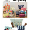 Simplicity Sewing Pattern Totes & Bags In Assorted Sizes 31 Simplicity Sewing Pattern Totes & Bags In Assorted Sizes
