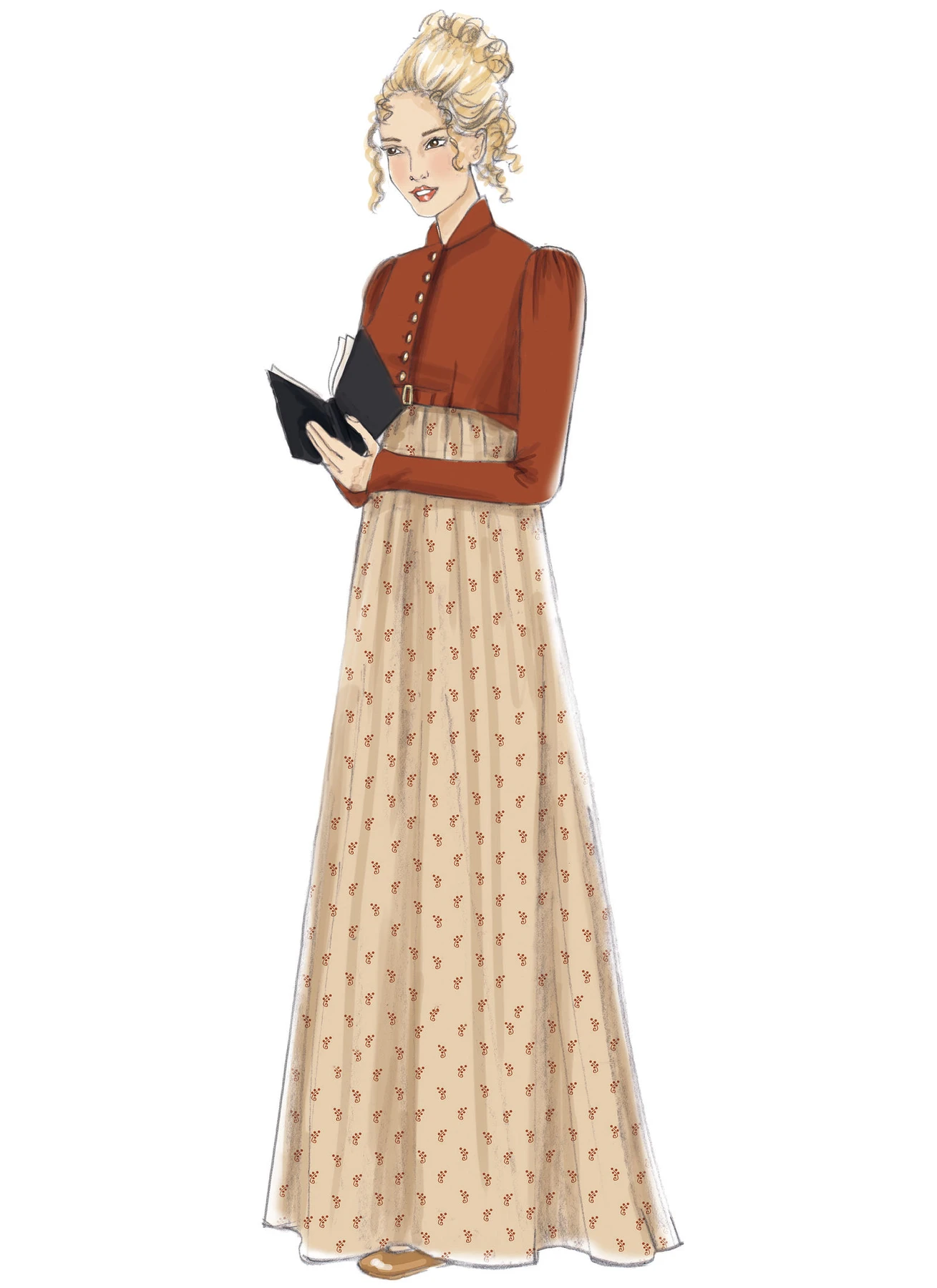 McCall's Sewing Pattern Cropped Jacket, Floor-Length Coat and A-Line, Square-Neck Dress 3 McCall's Sewing Pattern Cropped Jacket, Floor-Length Coat and A-Line, Square-Neck Dress