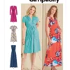 Simplicity Sewing Pattern Misses' Knit Dresses 12 Simplicity Sewing Pattern Misses' Knit Dresses