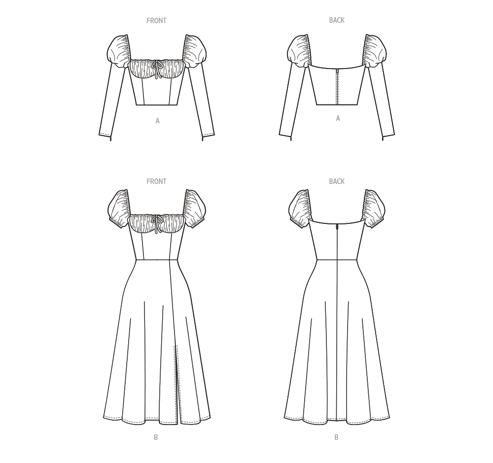 McCall's Sewing Pattern Misses' Top and Dress by Brandi Joan (PDF) 6 McCall's Sewing Pattern Misses' Top and Dress by Brandi Joan (PDF)