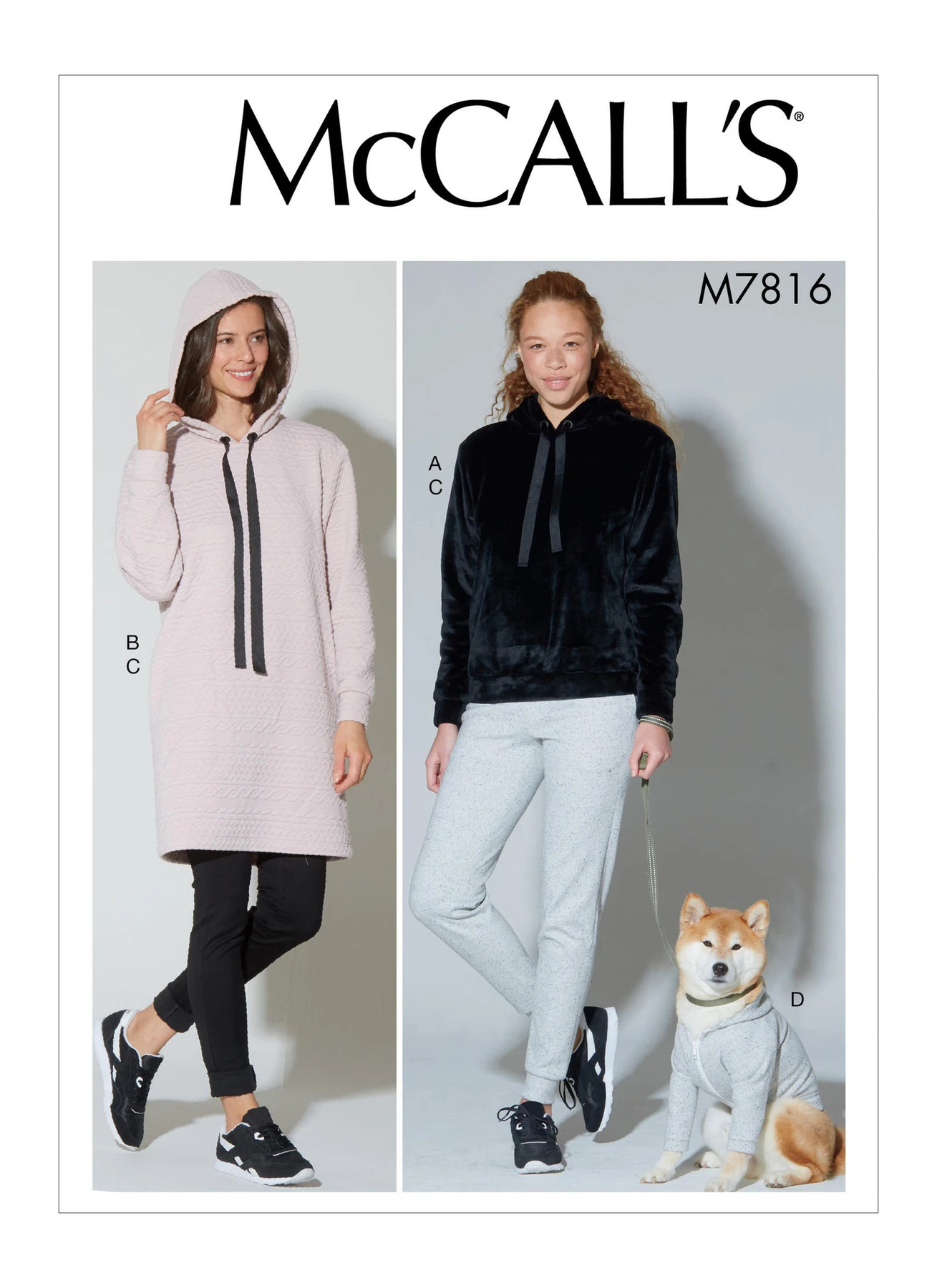 McCall's Sewing Pattern Misses' Top, Dress, Pants and Dog Coat (PDF) 1 McCall's Sewing Pattern Misses' Top, Dress, Pants and Dog Coat (PDF)