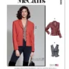 McCall's Sewing Pattern Misses' Blazer and Vest by Melissa Watson (PDF) 17 McCall's Sewing Pattern Misses' Blazer and Vest by Melissa Watson (PDF)