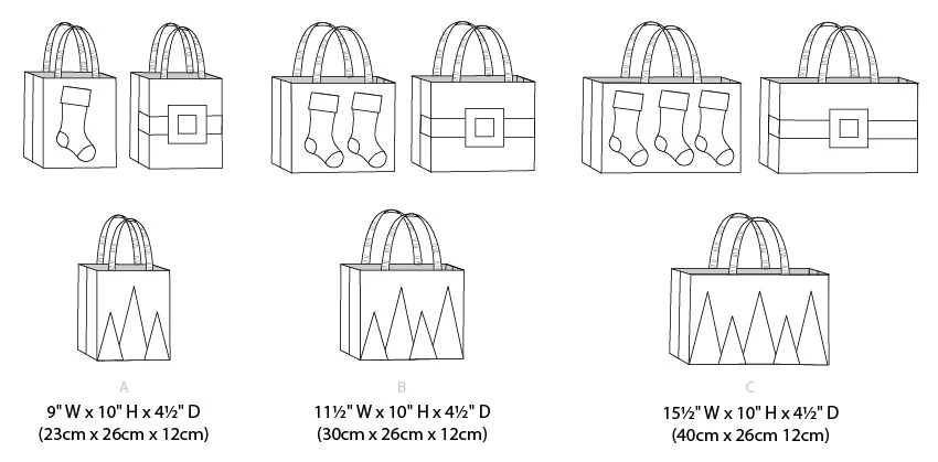 McCall's Sewing Pattern Holiday Gift Bags (PDF) 15 McCall's Sewing Pattern Holiday Gift Bags (PDF)
