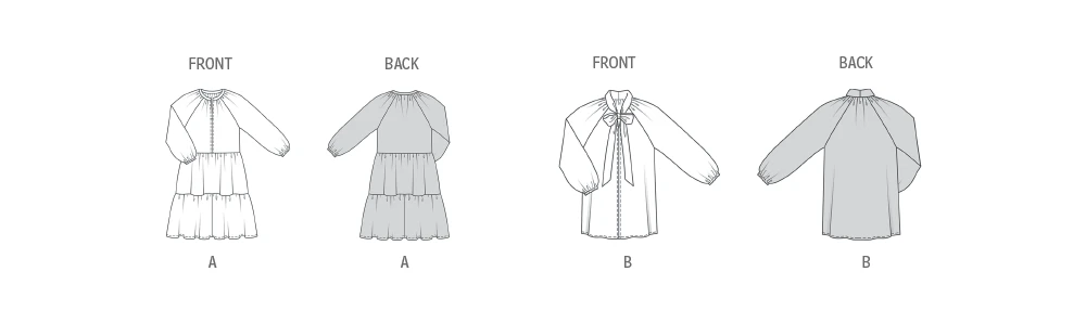 Burda Style Pattern 5605 Misses' Dress and Blouse 13 Burda Style Pattern 5605 Misses' Dress and Blouse