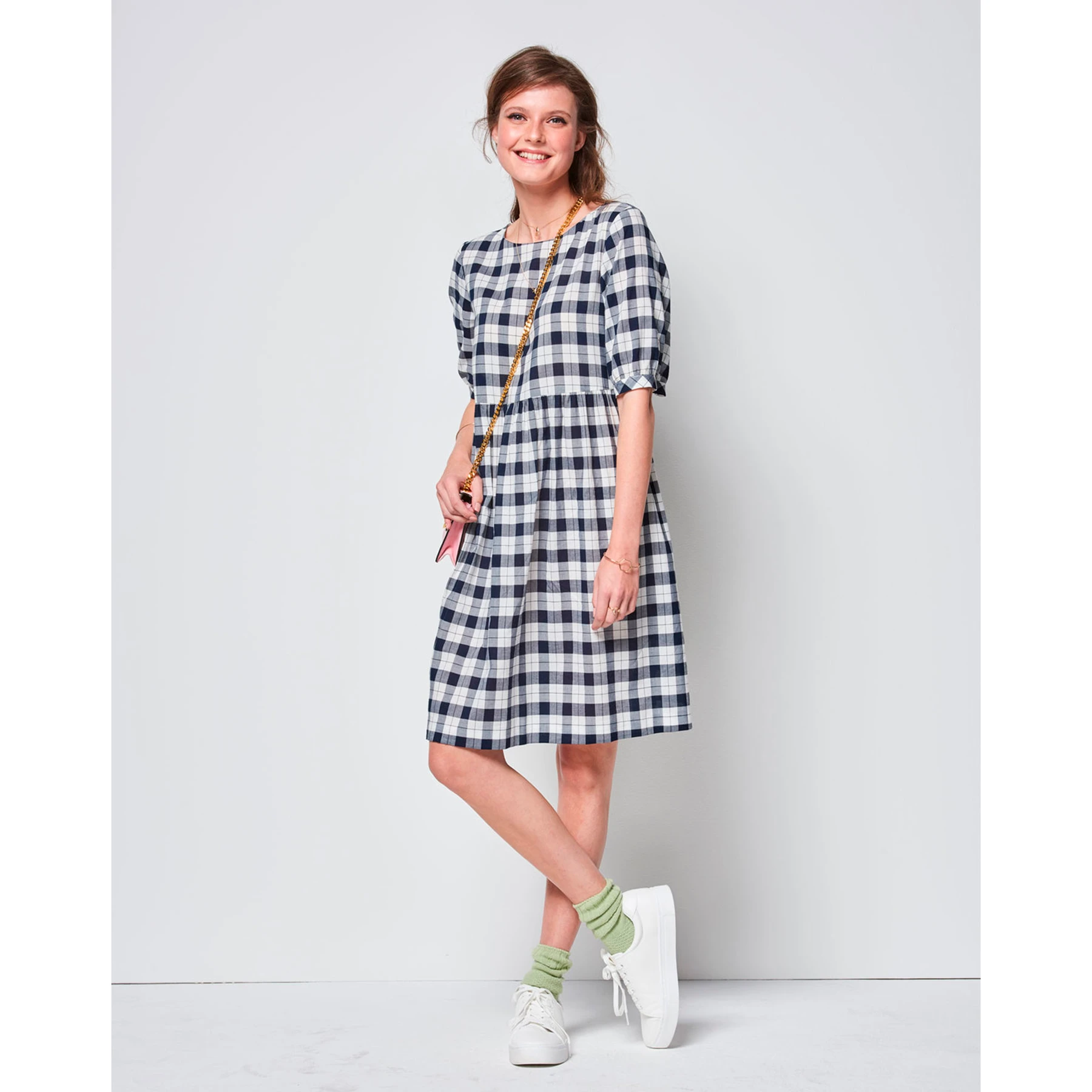 Burda Style Sewing Pattern Misses' Swing Dress with Sleeve Variations 3 Burda Style Sewing Pattern Misses' Swing Dress with Sleeve Variations