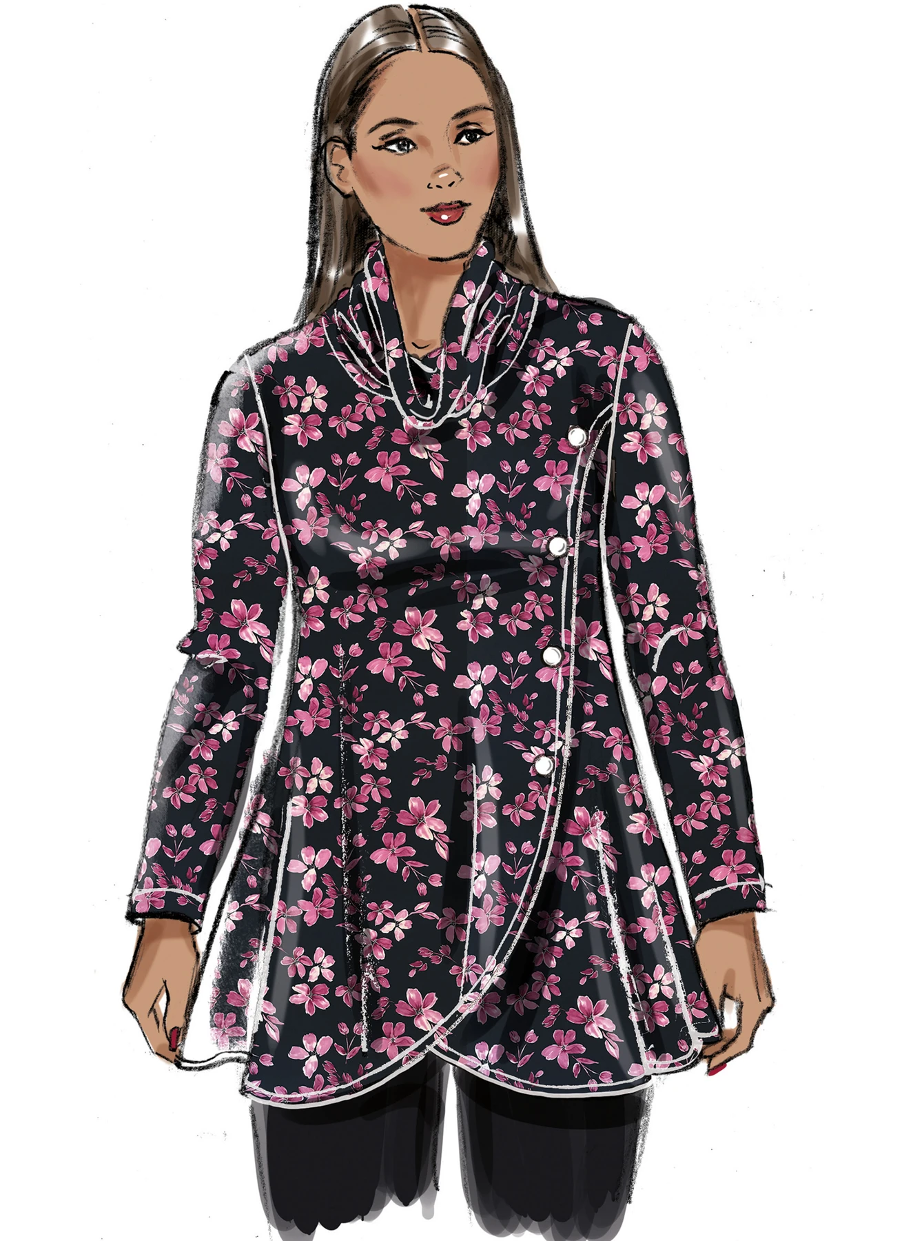 Butterick Sewing Pattern Women's Knit Tops (PDF) 3 Butterick Sewing Pattern Women's Knit Tops (PDF)