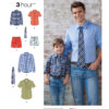 Simplicity Sewing Pattern Boys' & Men's Shirt, Boxer Shorts and Tie 21 Simplicity Sewing Pattern Boys' & Men's Shirt, Boxer Shorts and Tie