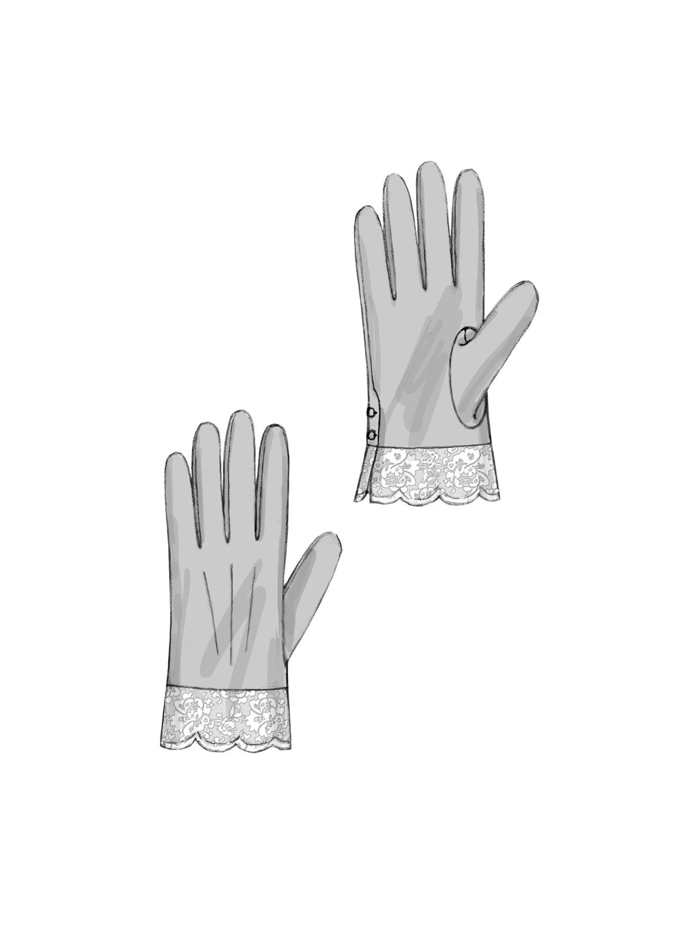 Butterick Sewing Pattern Misses' Gloves in Six Styles (PDF) 2 Butterick Sewing Pattern Misses' Gloves in Six Styles (PDF)