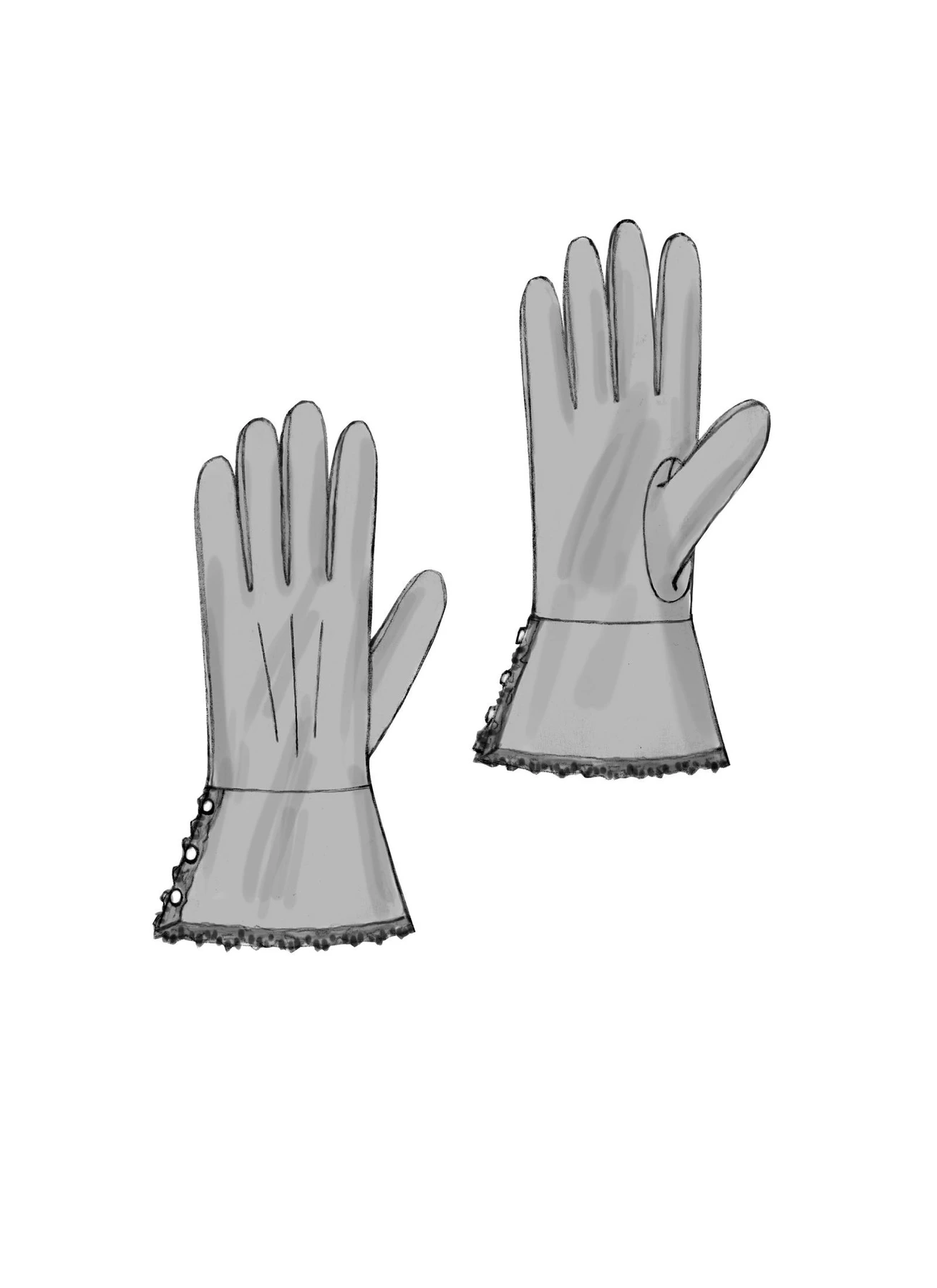 Butterick Sewing Pattern Misses' Gloves in Six Styles (PDF) 6 Butterick Sewing Pattern Misses' Gloves in Six Styles (PDF)