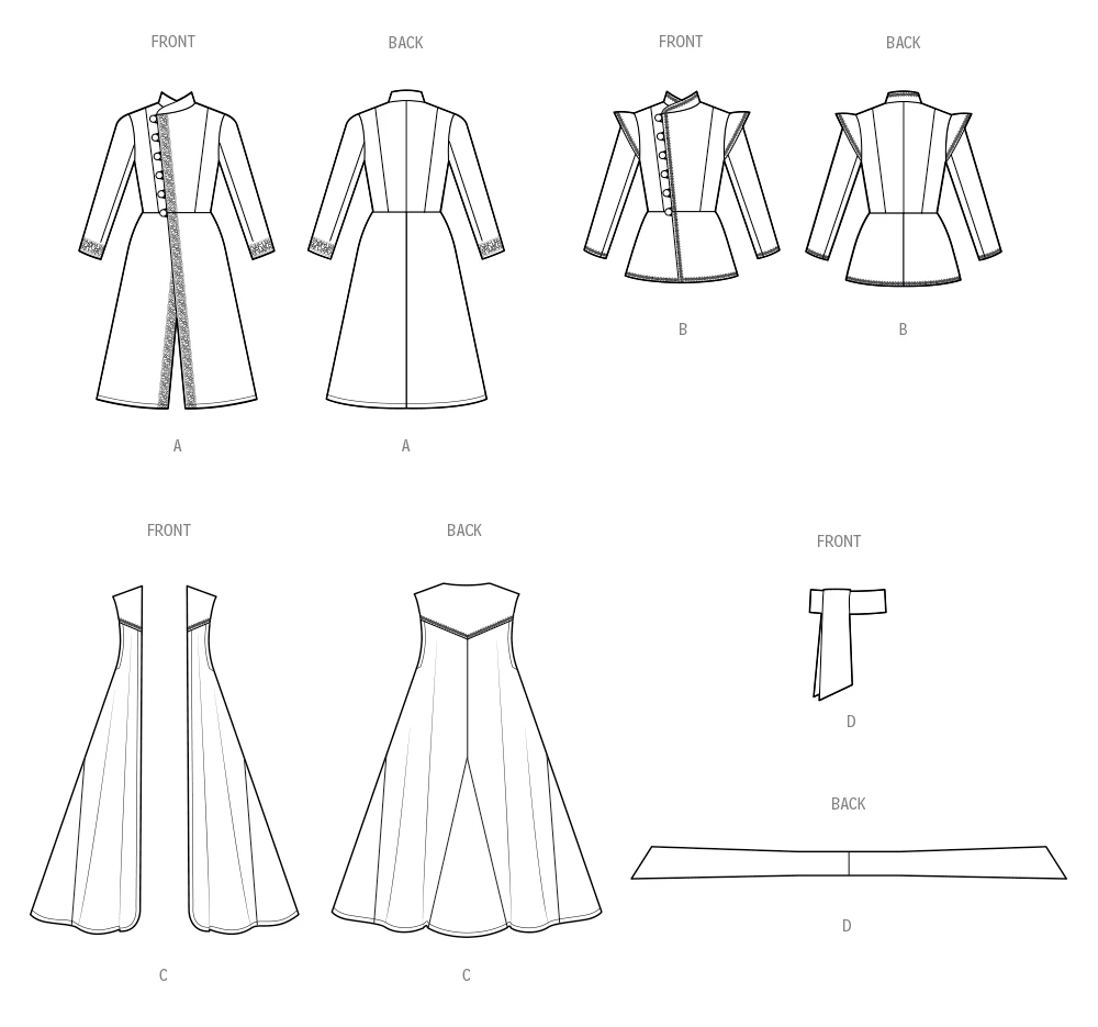 Simplicity Sewing Pattern Men's Costumes (PDF) 7 Simplicity Sewing Pattern Men's Costumes (PDF)