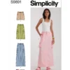 Simplicity Sewing Pattern Misses' Skirt In Three Lengths 19 Simplicity Sewing Pattern Misses' Skirt In Three Lengths