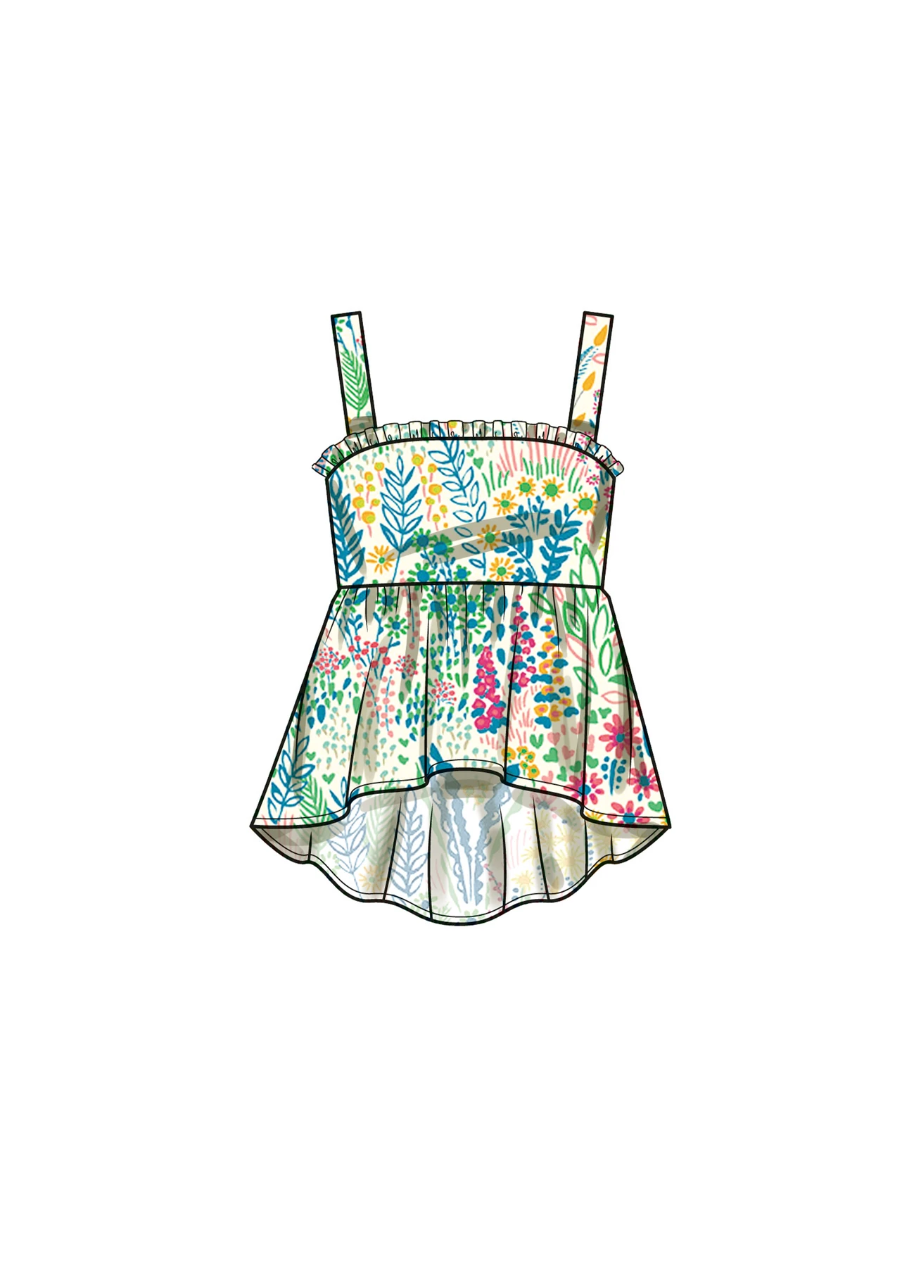Simplicity Sewing Pattern Children's Top, Pants and Shorts (PDF) 3 Simplicity Sewing Pattern Children's Top, Pants and Shorts (PDF)