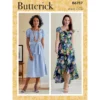 Butterick Sewing Pattern Misses' Dresses & Sash