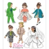 Butterick Sewing Pattern 1960s Clothes For 18" Doll