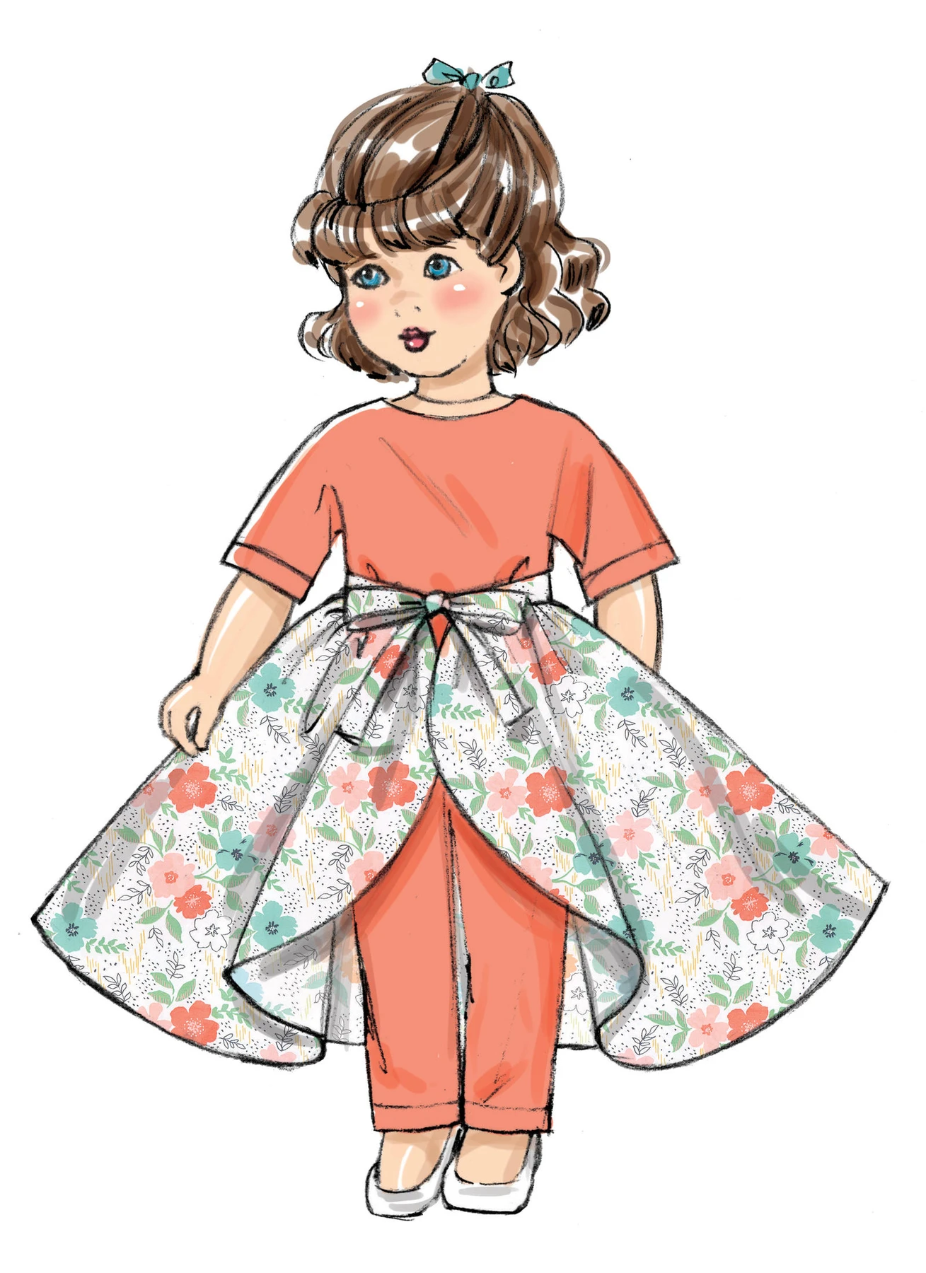 Butterick Sewing Pattern 1960s Clothes For 18" Doll 4 Butterick Sewing Pattern 1960s Clothes For 18" Doll