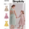 Simplicity Sewing Pattern Children's and Girls' Dresses 20 Simplicity Sewing Pattern Children's and Girls' Dresses