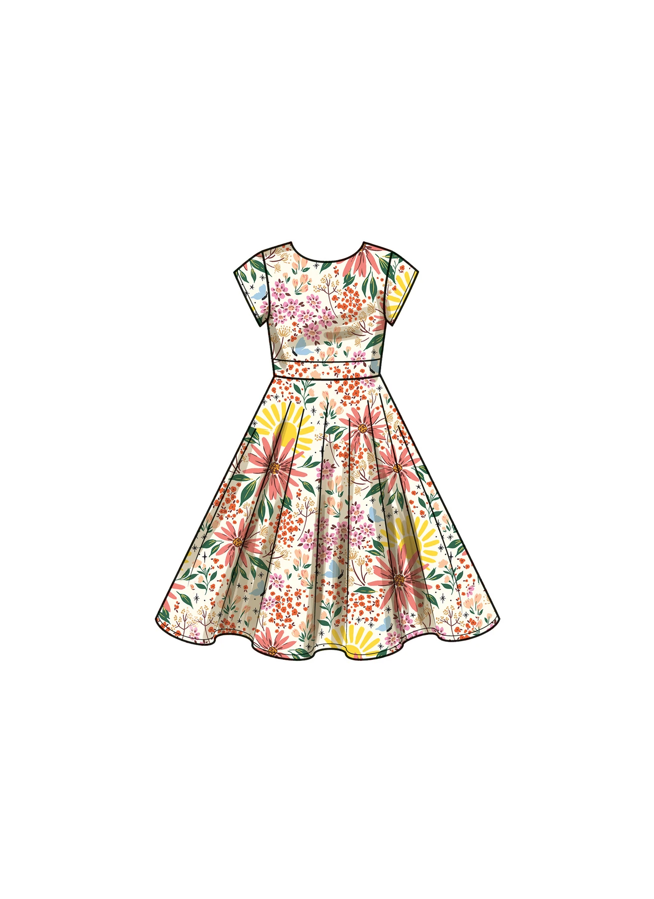 Simplicity Sewing Pattern Children's and Girls' Dresses 3 Simplicity Sewing Pattern Children's and Girls' Dresses