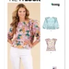New Look Sewing Pattern Misses' Tops