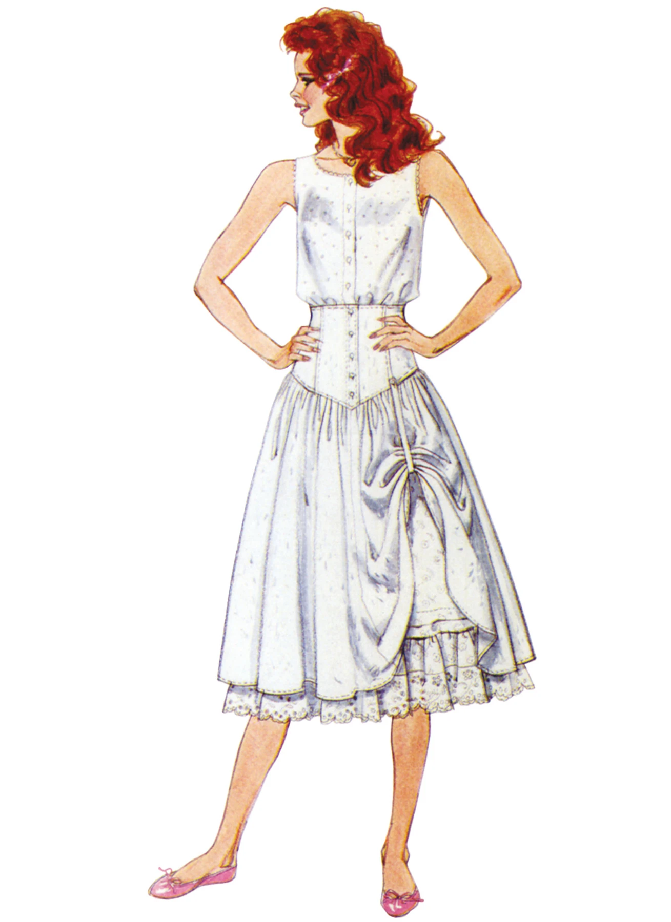 McCall's Sewing Pattern 1980s Misses' Skirts and Petticoat 4 McCall's Sewing Pattern 1980s Misses' Skirts and Petticoat