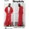 Simplicity Sewing Pattern Men's Sweatshirt and Sweatpants by Norris Dánta Ford (PDF)