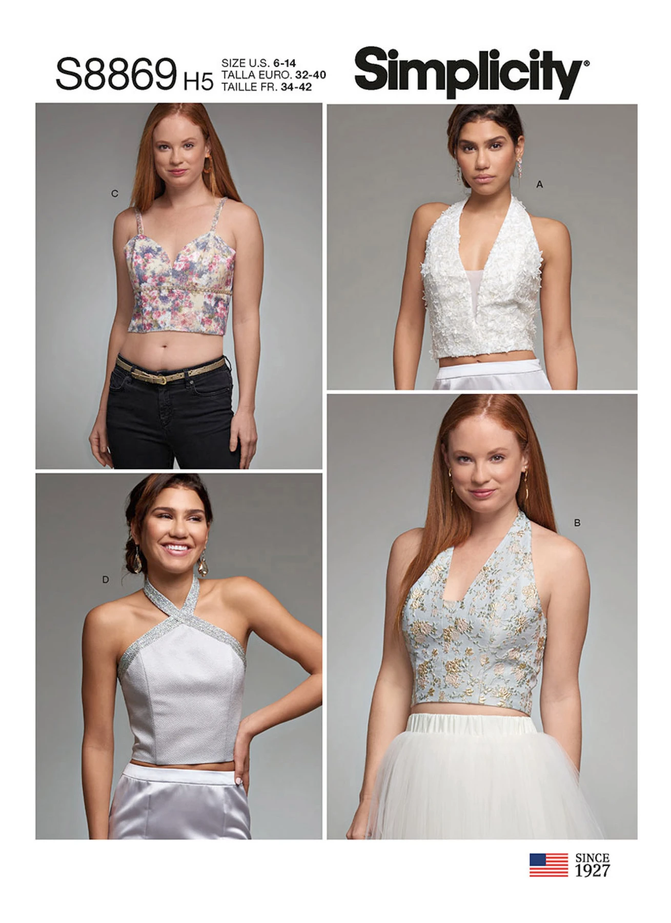 Simplicity Sewing Pattern Misses' Lined Tops 1 Simplicity Sewing Pattern Misses' Lined Tops