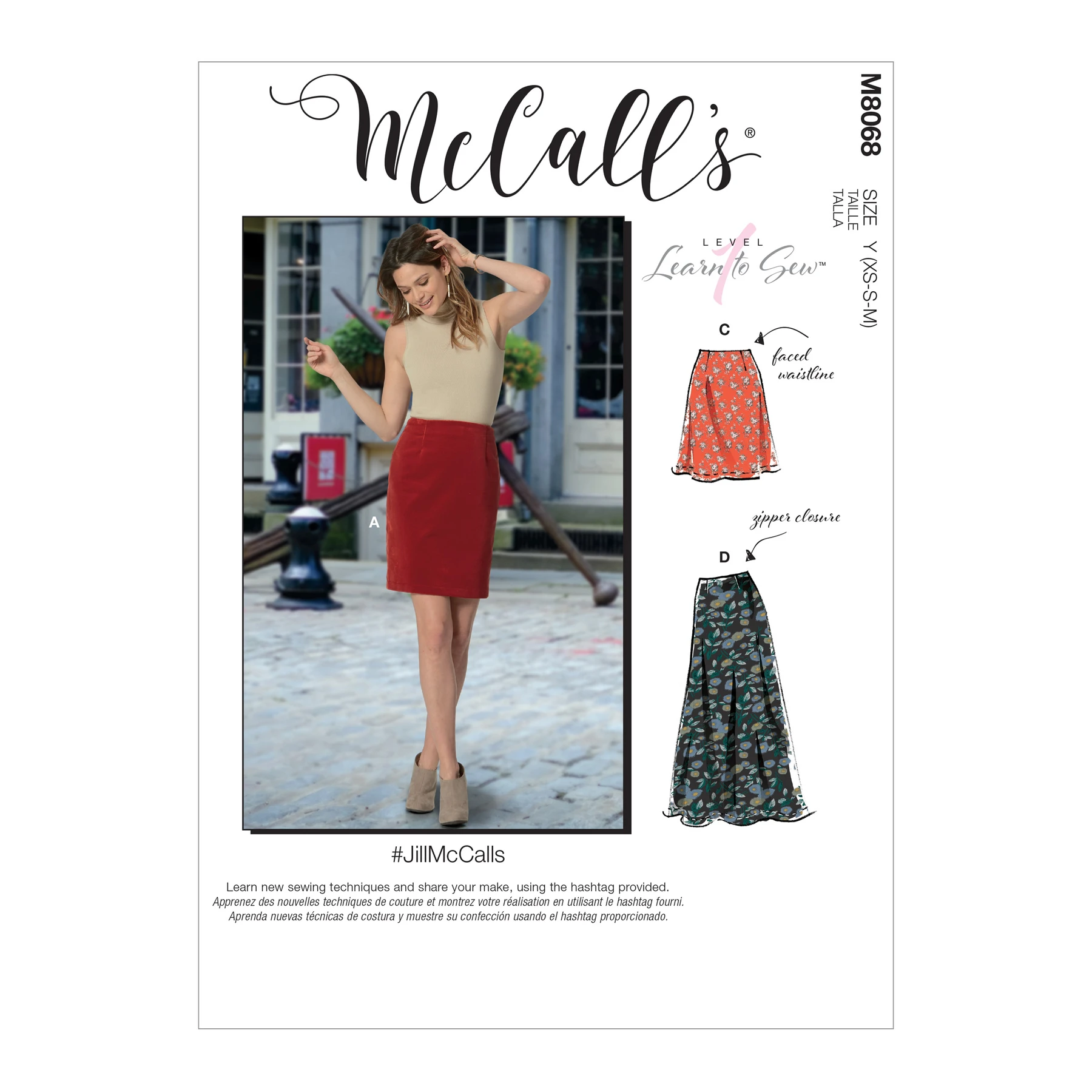 McCall's Sewing Pattern Misses' Skirts in Three Lengths (PDF) 15 McCall's Sewing Pattern Misses' Skirts in Three Lengths (PDF)