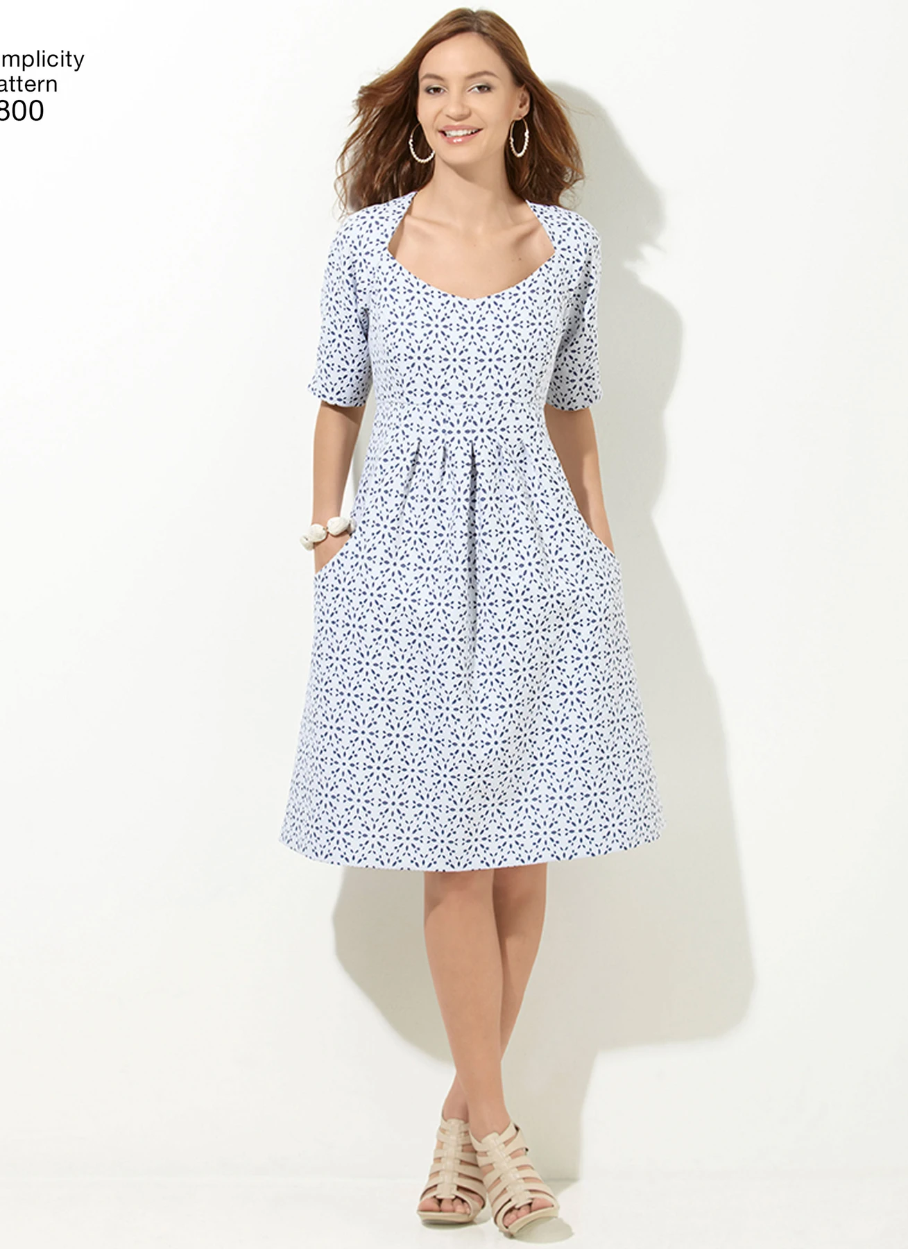 Simplicity Sewing Pattern Misses' & Plus Size Amazing Fit Dresses 2 Simplicity Sewing Pattern Misses' & Plus Size Amazing Fit Dresses