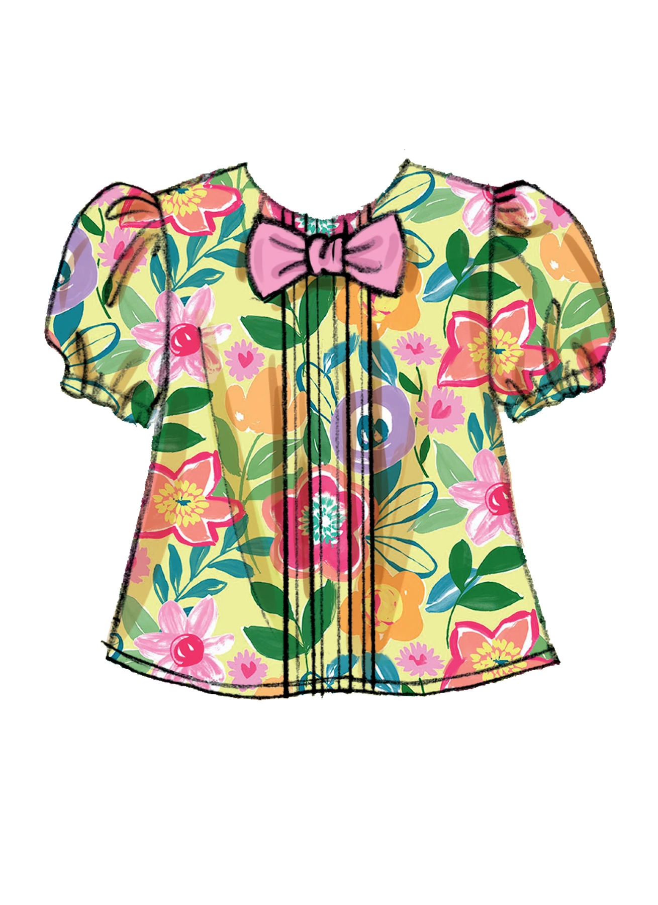 Butterick Sewing Pattern Infants' Top and Panties 3 Butterick Sewing Pattern Infants' Top and Panties