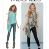 McCall's Sewing Pattern Misses' Asymmetrical, Seam-Detail Top and Pants (PDF) 18 McCall's Sewing Pattern Misses' Asymmetrical, Seam-Detail Top and Pants (PDF)